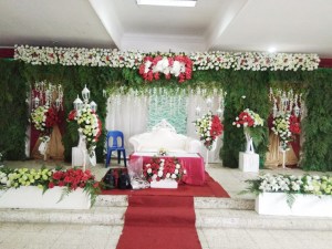 Bunga Dekorasi Pengantin