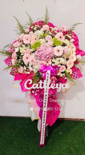 standing flower grand opening