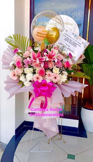 standing flower ucapan selamat